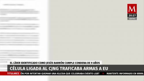 Esta es la célula ligada al CJNG que traficaba armas a Estados Unidos