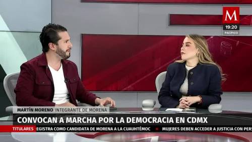 Marcha 'Para la Democracia' en la CdMx, percepción de seguridad en el país