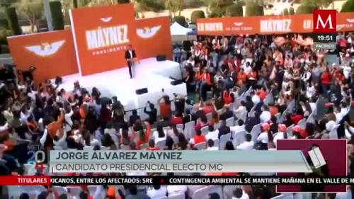 Máynez, Sheinbaum y Xóchitl se registran como candidatos presidenciales