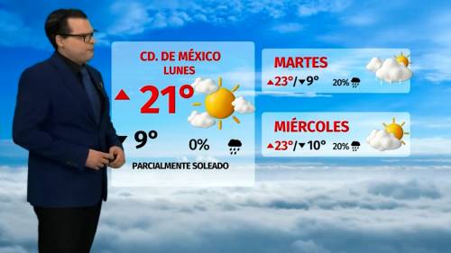 Clima de hoy lunes 1 de diciembre de 2025 | Pronóstico con Nelson Valdez