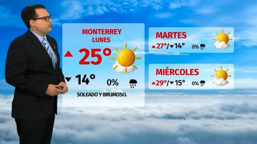 Clima de hoy lunes 3 de noviembre de 2025 | Pronóstico con Nelson Valdez