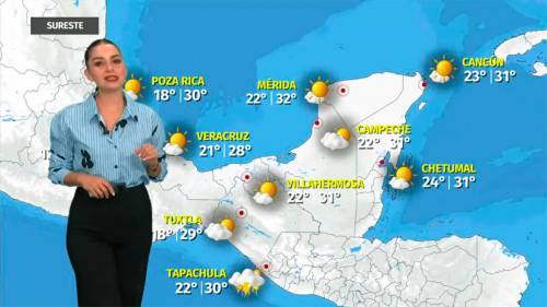 Clima de hoy jueves 6 de noviembre de 2025 | Pronóstico con Sandy Tok
