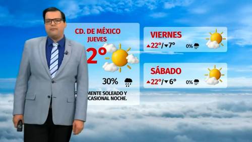 Clima de hoy jueves 18 de diciembre de 2025 | Pronóstico con Nelson Valdez