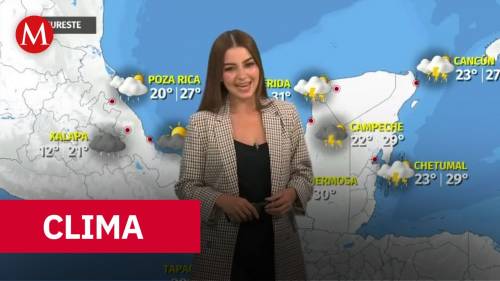 Clima de hoy jueves 18 de diciembre de 2025 | Pronóstico con Sandy Tok