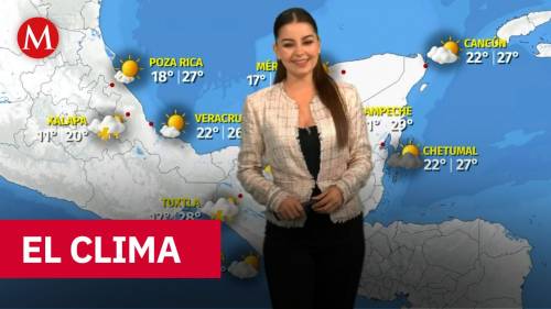 Clima de hoy jueves 25 de diciembre de 2025 | Pronóstico con Sandy Tok