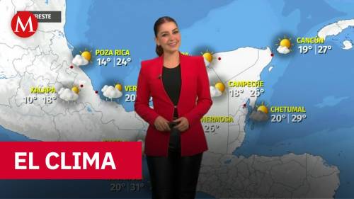 Clima de hoy martes 13 de enero de 2026 | Pronóstico con Sandy Tok