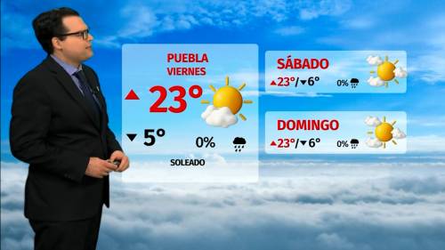 Clima de hoy viernes 23 de enero de 2026 | Pronóstico con Nelson Valdez