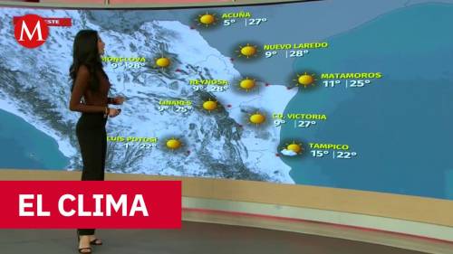 Clima de hoy lunes 23 de febrero de 2026 | Pronóstico con Sofía González