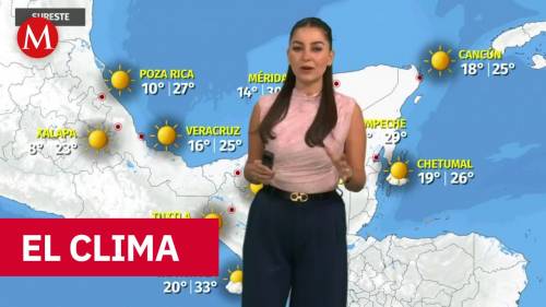Clima de hoy martes 24 de febrero de 2026 | Pronóstico con Sandy Tok
