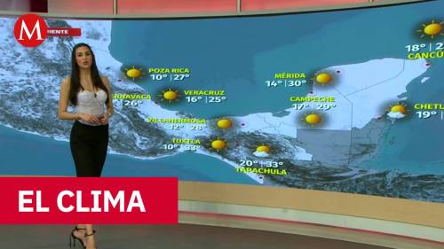 Clima de hoy martes 24 de febrero de 2026 | Pronóstico con Sofía González
