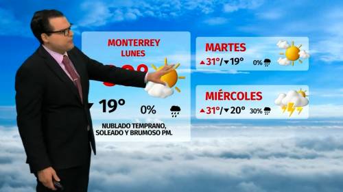 Clima de hoy lunes 2 de marzo de 2026 | Pronóstico con Nelson Valdez