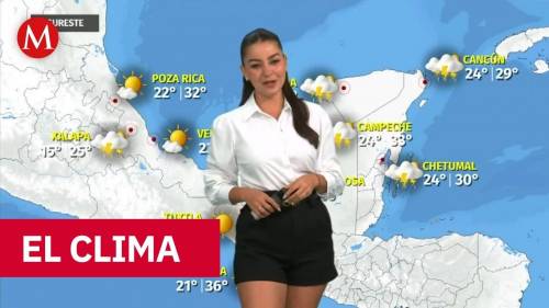 Clima de hoy viernes 6 de marzo de 2026 | Pronóstico con Sandy Tok