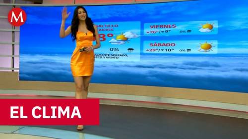 Clima de hoy miércoles 11 de marzo de 2026 | Pronóstico con Sofía González