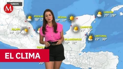 Clima de hoy martes 24 de marzo de 2026 | Pronóstico con Sandy Tok