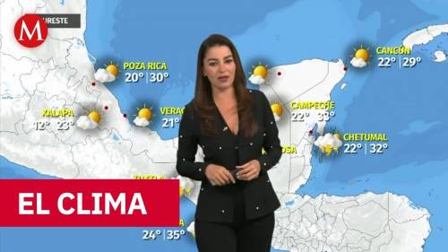 Clima de hoy miércoles 25 de marzo de 2026 | Pronóstico con Sandy Tok