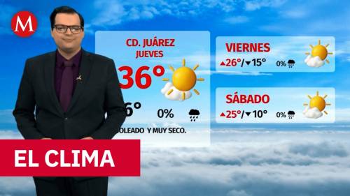 Clima de hoy jueves 26 de marzo de 2026 | Pronóstico con Nelson Valdez